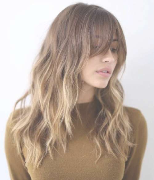 22 Popular Medium Length Hairstyles With Bangs (updated For 2018) Intended For Current Medium Hairstyles With Bangs And Layers (View 10 of 25)