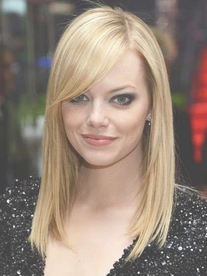 229 Best Haircut Images On Pinterest | Hair Cut, Hair Dos And Regarding Most Current Medium Haircuts Side Swept Bangs (Photo 17 of 25)