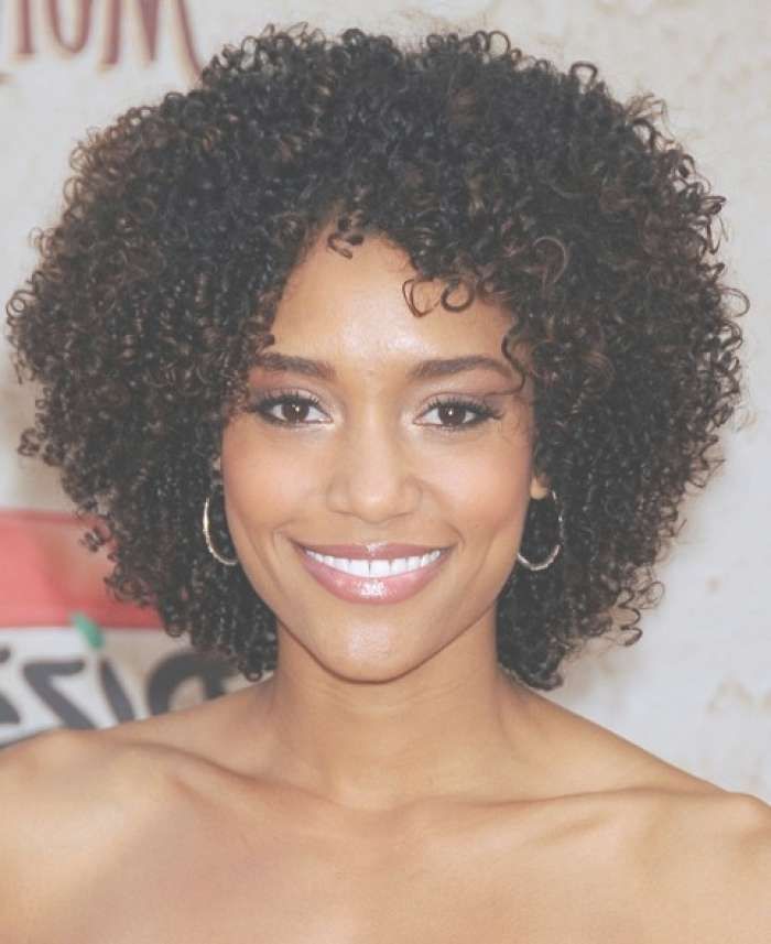 23 Nice Short Curly Hairstyles For Black Women – Hairstyles For Woman In Latest Curly Black Medium Hairstyles (View 8 of 15)