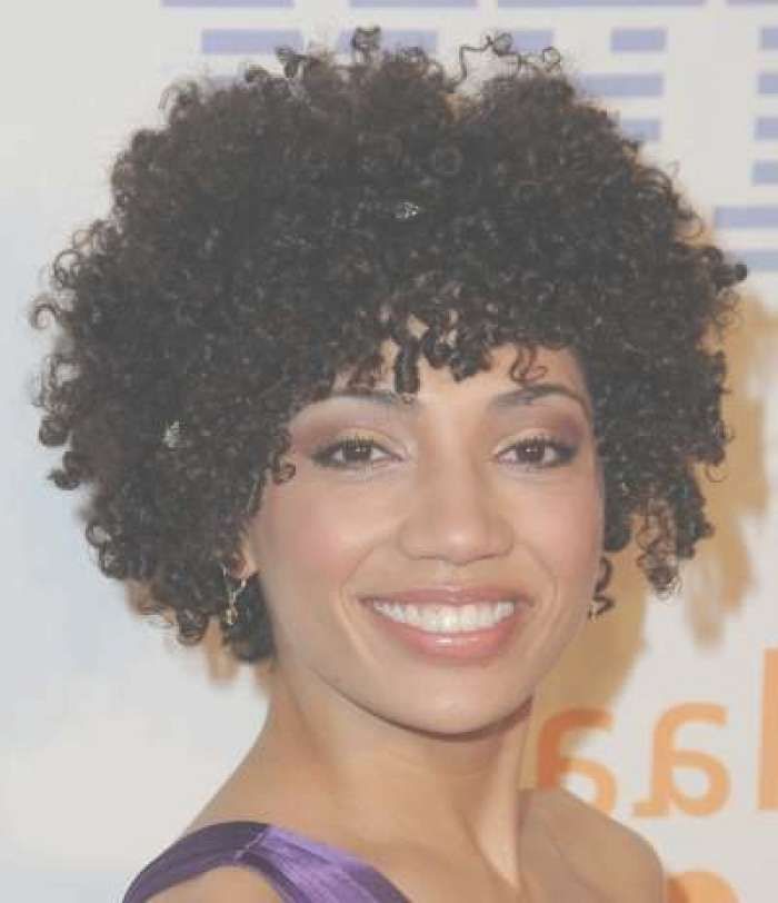23 Nice Short Curly Hairstyles For Black Women – Hairstyles For Woman Intended For Best And Newest Medium Hairstyles For African American Women With Round Faces (View 5 of 15)