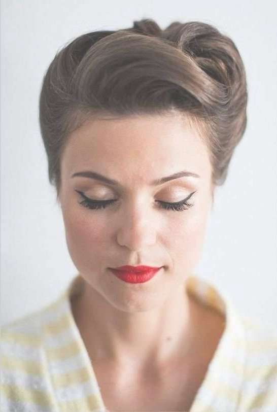 236 Best Trends Images On Pinterest | Hair Cut, Hair Dos And Hair Inside Most Recently 50s Medium Hairstyles (Photo 21 of 25)