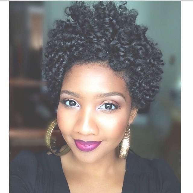 25 Cute Curly And Natural Short Hairstyles For Black Women Regarding Most Recent Medium Haircuts For Naturally Curly Black Hair (View 10 of 25)