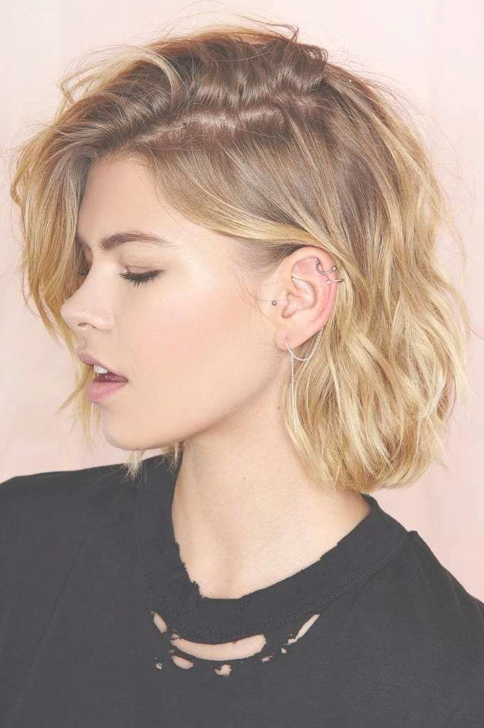 25 Stunning Ideas To Wear Earrings With Short Hair | Bobs, Short Throughout Current Medium Haircuts For Studs (View 4 of 25)