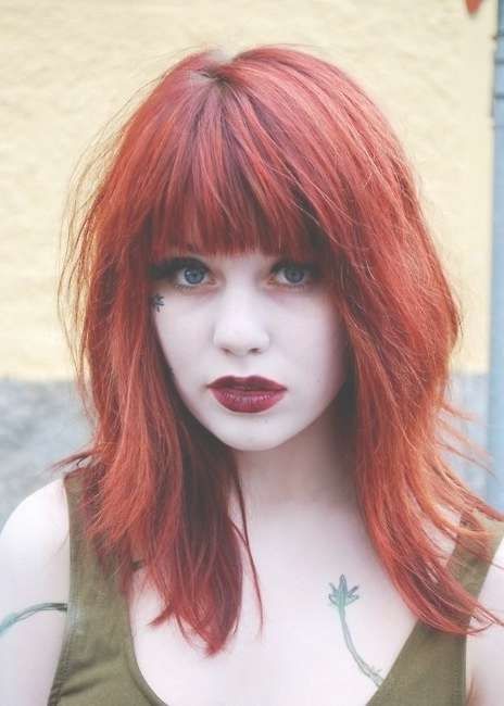 Featured Photo of The 15 Best Collection of Medium Hairstyles with Red Hair