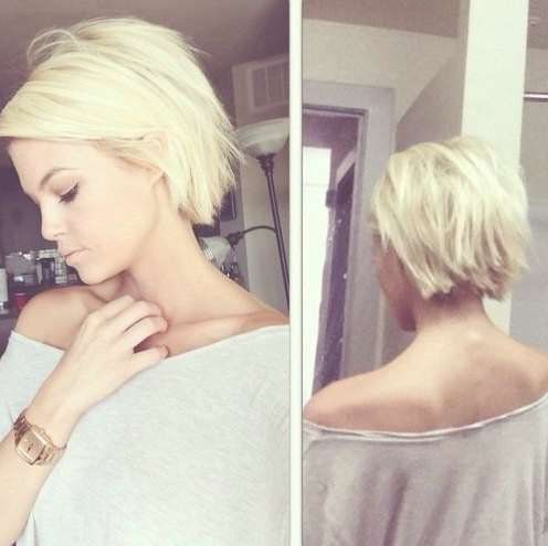 28 Amazing Short Blunt Bob Haircuts For Women | Styles Weekly For Blunt Bob Haircuts (View 23 of 25)