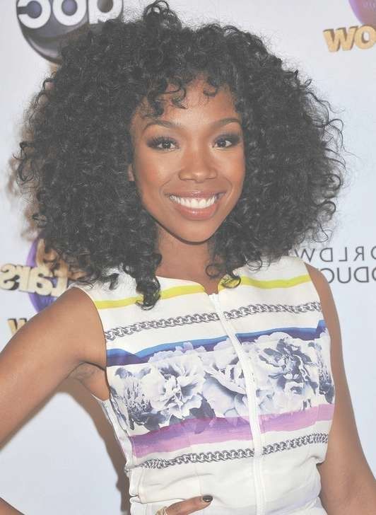30 Best African American Hairstyles 2018 – Hottest Hair Ideas For For Recent Curly Medium Hairstyles For Black Women (View 4 of 15)