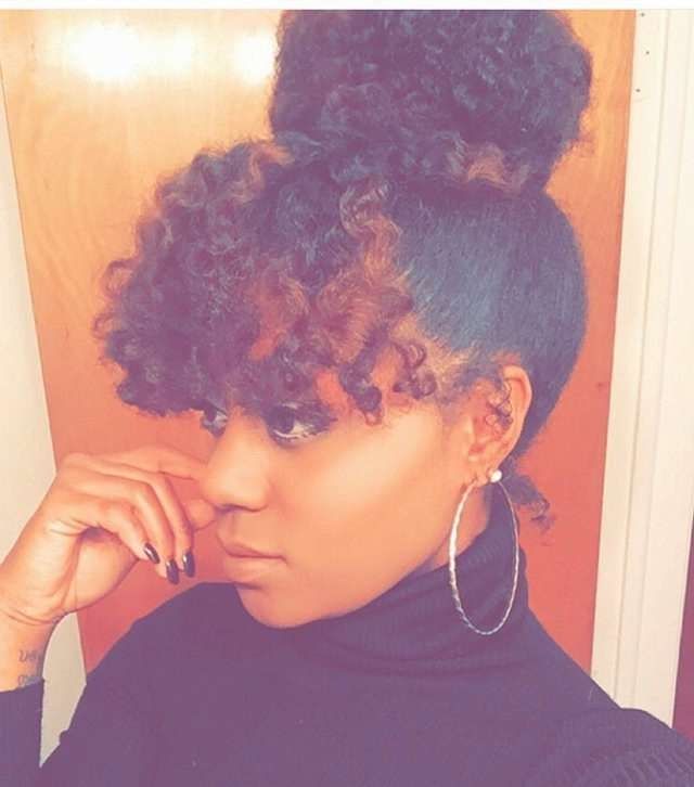 311 Best Short & Medium Natural Hair Styles Images On Pinterest Intended For Most Popular Medium Haircuts For Natural Hair Black Women (Photo 19 of 25)