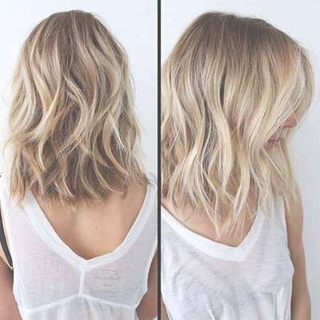 34 Inspiring Blonde Mid Length Hairstyles | Hairstyles & Haircuts Pertaining To Latest Strawberry Blonde Medium Haircuts (Photo 23 of 25)