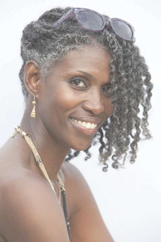 35 Best Gorgeous Gray Natural Hair Images On Pinterest | Grey Hair Within Current Medium Hairstyles For Black Women With Gray Hair (View 8 of 15)