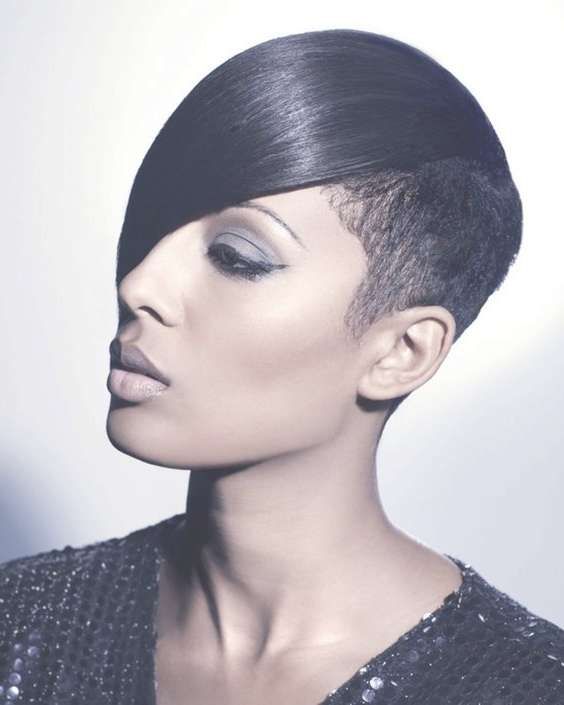 40 Short Hairstyle For Black Women For Most Recent Sexy Medium Haircuts For Black Women (View 24 of 25)