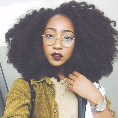 50 Cute Natural Hairstyles For Afro Textured Hair | Hair Motive Pertaining To Most Current Medium Haircuts For Ethnic Hair (Photo 18 of 25)