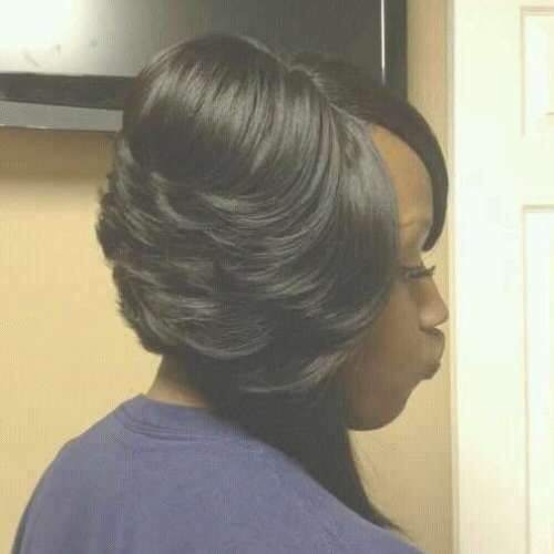 50 Sensational Bob Hairstyles For Black Women | Hair Motive Hair Pertaining To Feathered Bob Hairstyles (Photo 2 of 25)