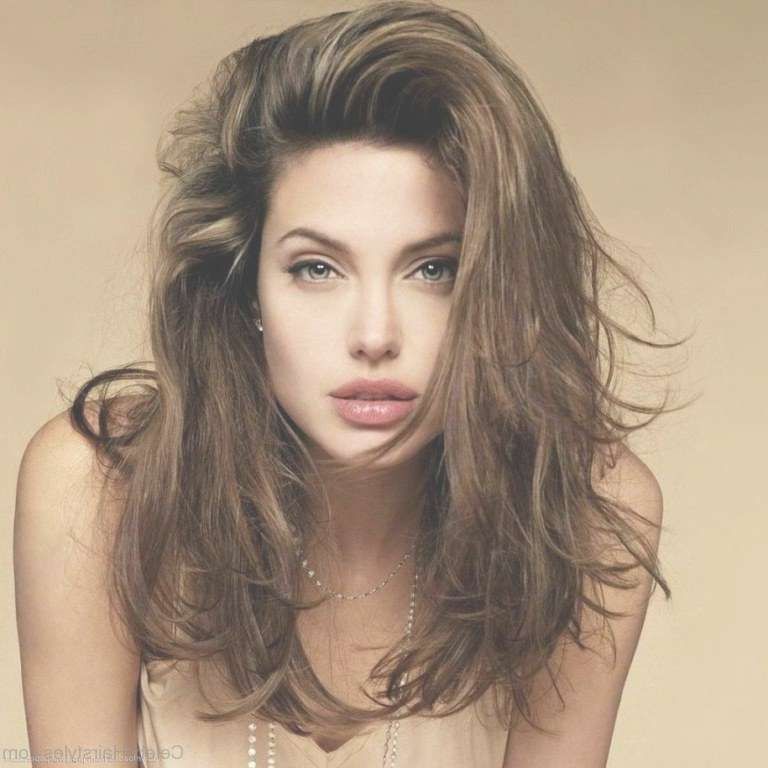 53 Stunning Hairstyles Of Angelina Jolie With Latest Angelina Jolie Medium Hairstyles (View 10 of 15)