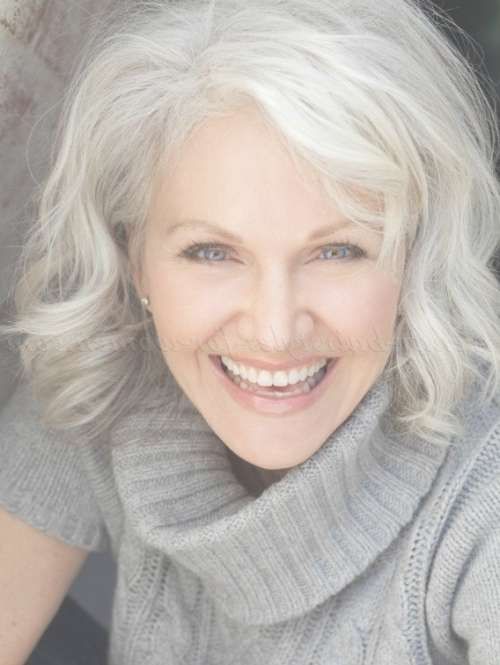 60 Gorgeous Gray Hair Styles | Mid Length Hair, Medium Hairstyle In Most Up To Date Medium Haircuts For Salt And Pepper Hair (View 8 of 25)