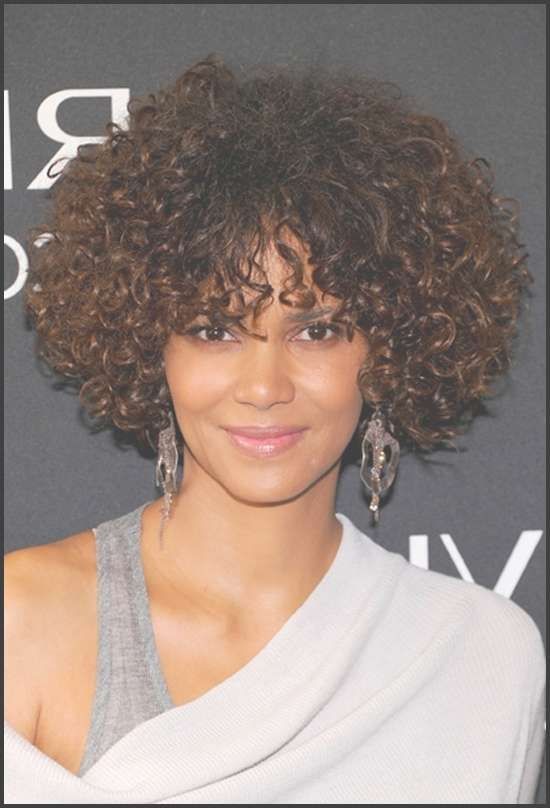 60 Short Curly Hairstyles For Black Woman – Stylishwife For Most Recently Curly Medium Hairstyles For Black Women (Photo 10 of 15)