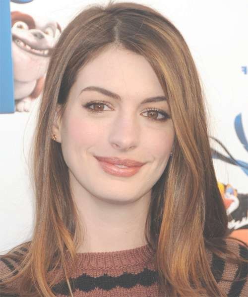 Anne Hathaway Hairstyles In 2018 Pertaining To Recent Anne Hathaway Medium Hairstyles (Photo 6 of 16)