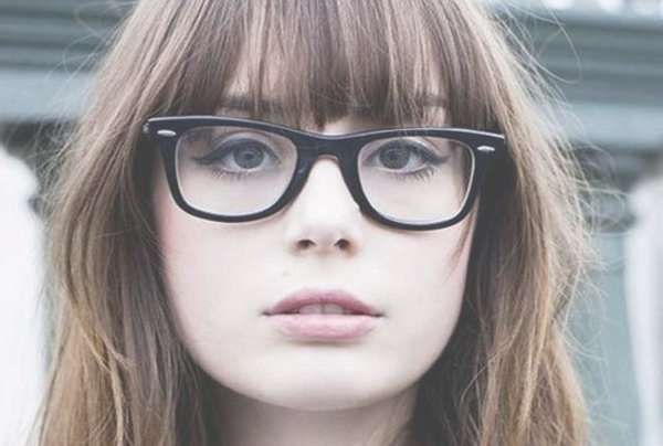 Bangs And Glasses Hairstyle Ideas – Hair World Magazine Within Most Up To Date Medium Haircuts For Glasses Wearer (Photo 18 of 25)