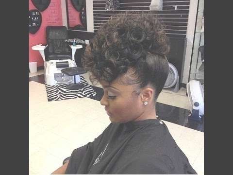 Beautiful Protective Hairstyles For Relaxed Hair – Youtube Pertaining To Most Recent Medium Haircuts For Relaxed Hair (Photo 8 of 25)