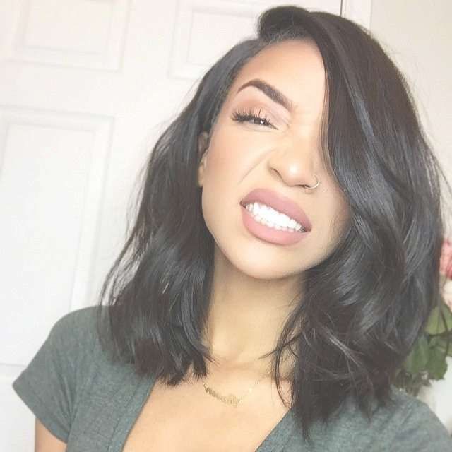 Best 25+ Black Hair Bob Ideas On Pinterest | Short Black Hair In Best And Newest Medium Haircuts For Ethnic Hair (View 7 of 25)