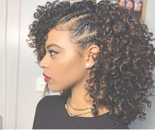 Best 25+ Black Hairstyles Ideas On Pinterest | Black Hair Braids Throughout Most Recently Medium Haircuts For Black Curly Hair (View 9 of 25)