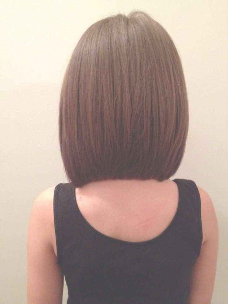 Best 25+ Bob Back View Ideas On Pinterest | Long Bob Back, Longer With Regard To Neck Length Bob Haircuts (View 20 of 25)