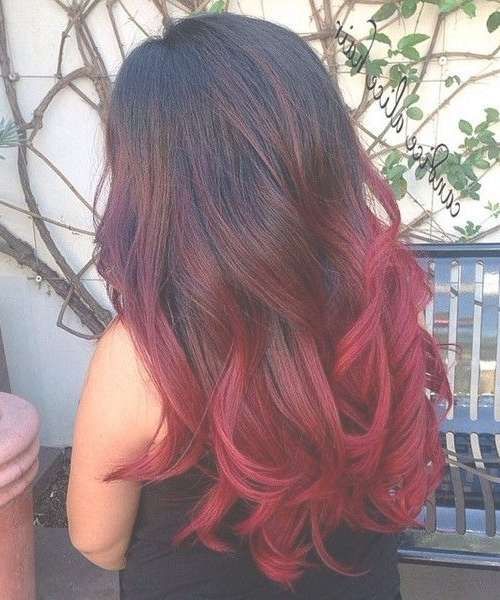Best 25+ Bright Red Hairstyles Ideas On Pinterest | Beautiful Red Intended For Current Red And Black Medium Hairstyles (View 14 of 15)