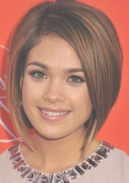 Best 25+ Fat Face Short Hair Ideas On Pinterest | Fat Round Face For Most Popular Medium Haircuts For Full Figured Women (Photo 18 of 25)