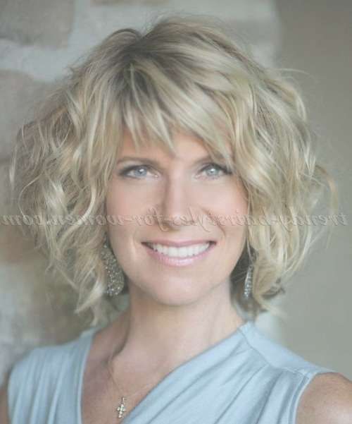 Best 25+ Hairstyles Over 50 Ideas On Pinterest | Hair For Women For Latest Medium Haircuts For Older Women With Curly Hair (Photo 11 of 25)