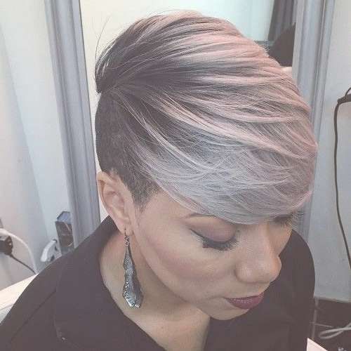 Featured Photo of 2024 Latest Medium Hairstyles for Black Women with Gray Hair