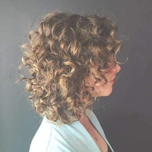 Best 25+ Medium Curly Haircuts Ideas On Pinterest | Curly Medium Pertaining To Current Curly Medium Hairstyles (View 19 of 25)
