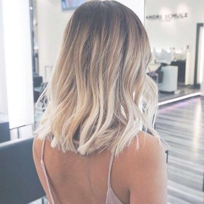 Best 25+ Medium Length Ombre Hair Ideas On Pinterest | Balayage With Most Up To Date Ombre Medium Hairstyles (View 1 of 25)