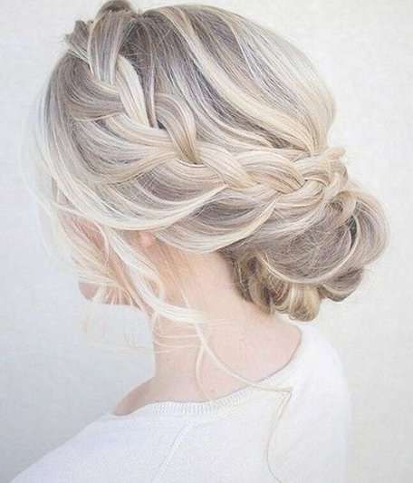 Best 25+ Medium Wedding Hair Ideas On Pinterest | Bridesmaid Hair With Most Current Medium Hairstyles For Bridesmaids (View 22 of 25)
