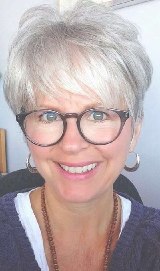 Best 25+ Over 60 Hairstyles Ideas On Pinterest | Hairstyles For For Most Current Medium Hairstyles For Grey Haired Woman (View 22 of 25)