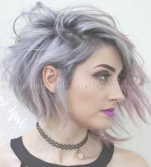 Best 25+ Short Asymmetrical Hairstyles Ideas On Pinterest | Pixie Pertaining To Recent Asymmetrical Medium Haircuts For Women (View 5 of 25)