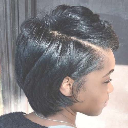 Best 25+ Short Black Hairstyles Ideas On Pinterest | Bob For Black Regarding Most Recent Medium Haircuts For Black Women With Thick Hair (View 2 of 25)