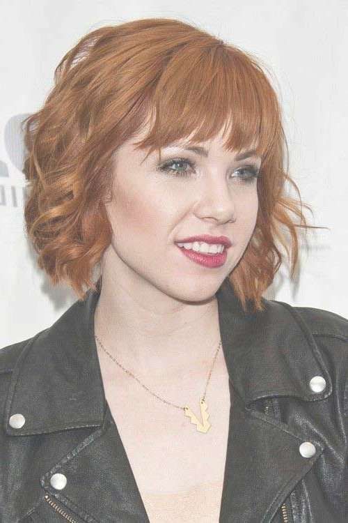 Best 25+ Short Bobs With Bangs Ideas On Pinterest | Bob Haircut Throughout Short Bob Hairstyles With Bangs (Photo 24 of 25)