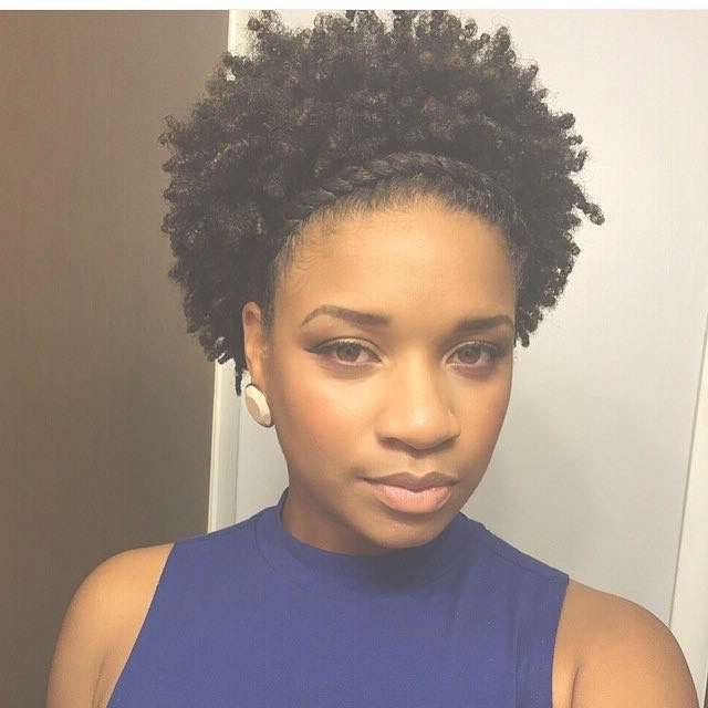 Best 25+ Short Natural Hairstyles Ideas On Pinterest | Short With Regard To Recent Medium Hairstyles For Natural Black Hair (Photo 2 of 15)