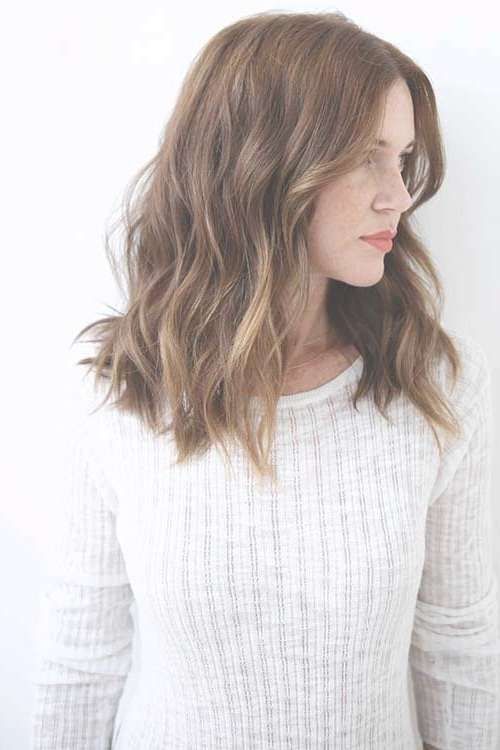 Best 25+ Wavy Haircuts Ideas On Pinterest | Medium Hair Cuts Wavy With Most Recently Medium Haircuts For Frizzy Wavy Hair (View 22 of 25)