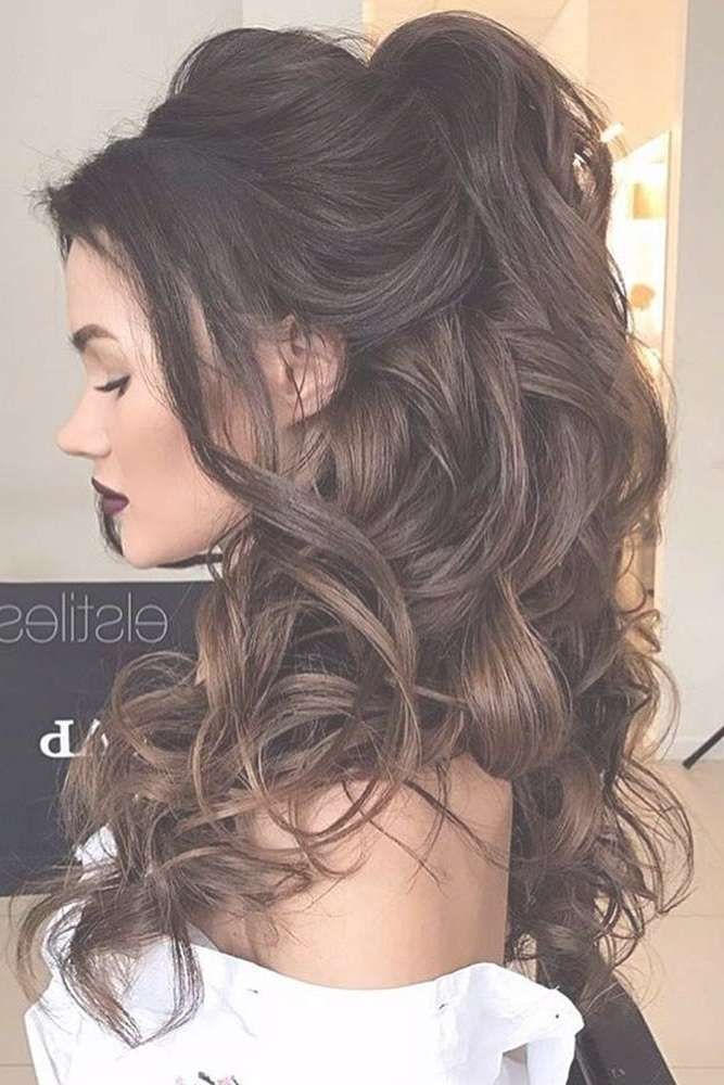 Best Hairdos For Long Hair 21 Chic Half – Hair Styles In Latest Long Ball Hairstyles (View 6 of 25)