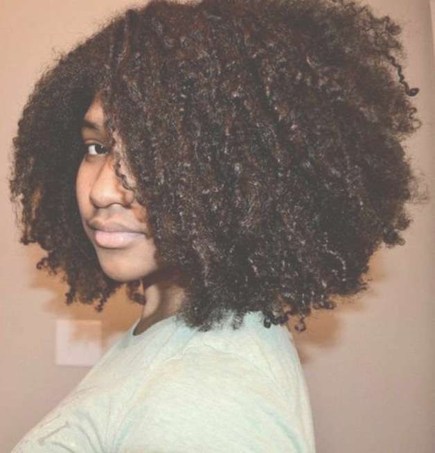 Black Natural Curly Hairstyles For Medium Length Hair With Best And Newest Medium Haircuts For Naturally Curly Black Hair (View 19 of 25)