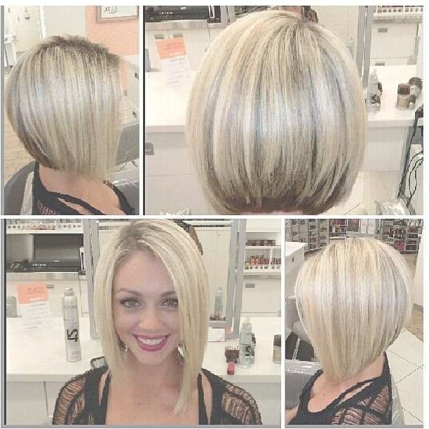 Blonde Asymmetrical Bob – Hairstyle Fo? Women & Man In Uneven Bob Haircuts (Photo 14 of 25)