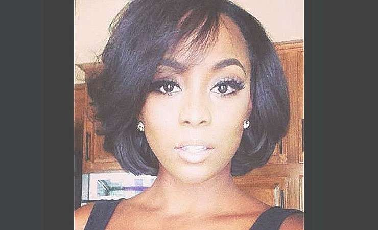 Bob Hairstyle : Black Hairstyles Medium Length Bobs Beautiful For Most Current Medium Haircuts For Black Woman (View 9 of 25)