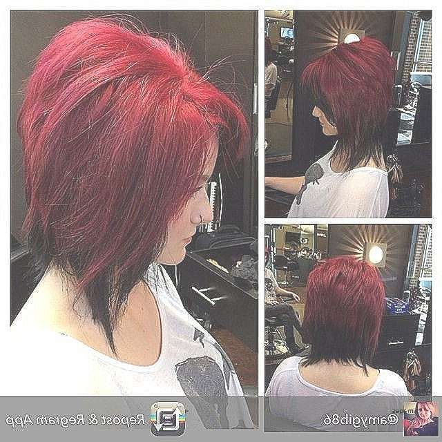 Bob Hairstyle : Red And Black Bob Hairstyle Best Of 30 Must Try Within Most Recently Red And Black Medium Hairstyles (View 11 of 15)