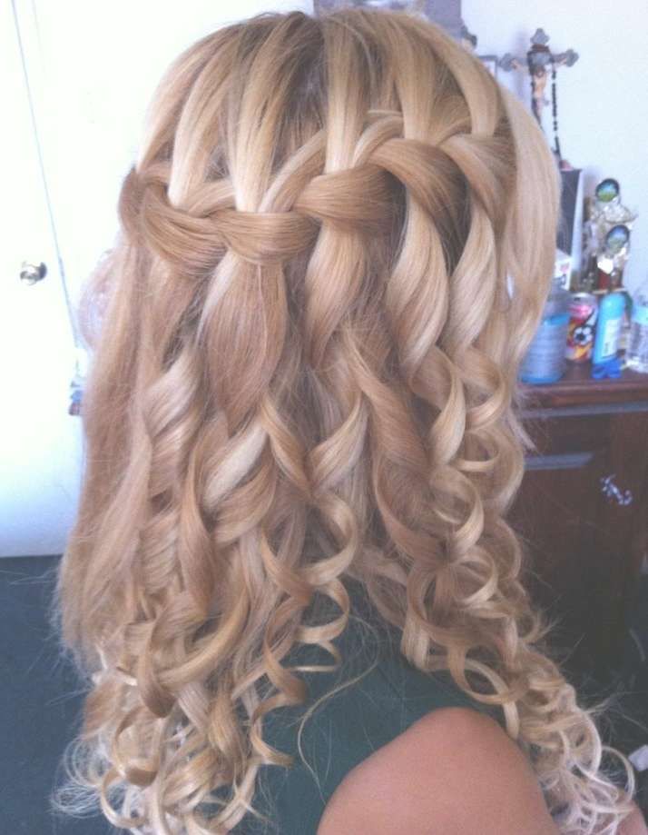 Braid ~ Medium Hairstyles Gallery 2017 Pertaining To Most Recent Cute Medium Hairstyles For Prom (Photo 6 of 25)