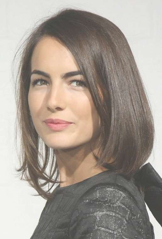 Camilla Belle Hairstyles | Camilla Belle, Bobs And Belle Hairstyle With Regard To Recent Carrie Bradshaw Medium Haircuts (View 15 of 25)