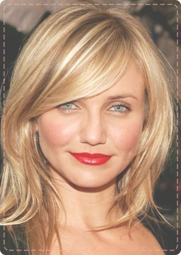 Can Afford Side Fringe Cute Medium Length Haircuts Throughout Most Current Medium Haircuts With Long Side Bangs (View 11 of 25)