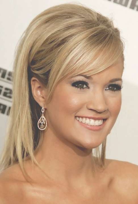 Carrie Underwood Long Hairstyle: Teased Hair – Pretty Designs Regarding 2018 Teased Medium Hairstyles (Photo 1 of 15)