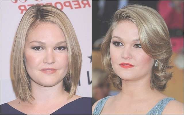 Celebrity Hairstyles For Fat Chubby Face | Cinefog Throughout Newest Medium Haircuts For High Cheekbones (Photo 21 of 25)