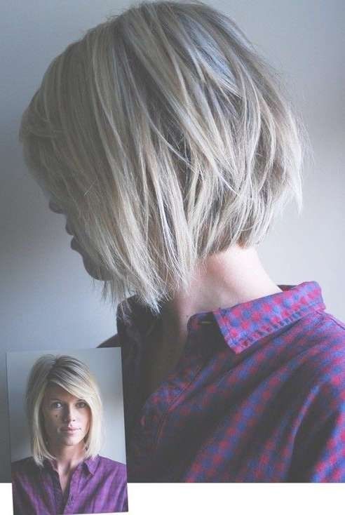Chic Choppy Bob Hairstyle With Layers – Hairstyles Weekly Inside Choppy Bob Hairstyles (Photo 19 of 25)