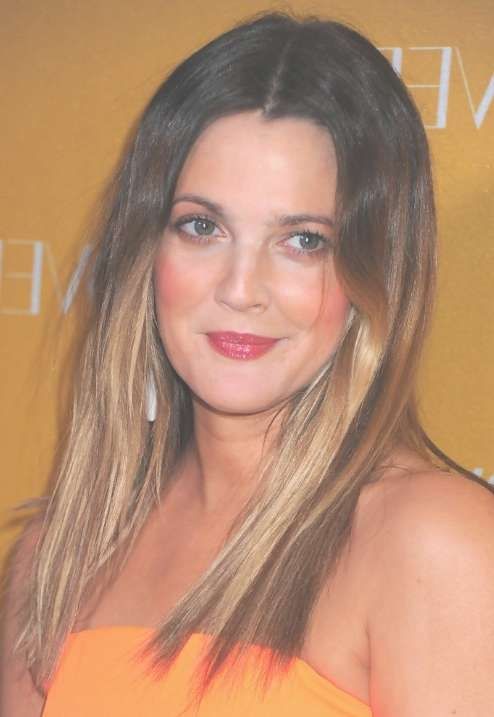 Drew Barrymore Medium Straight Haircuts – Popular Haircuts Inside 2018 Drew Barrymore Medium Hairstyles (View 6 of 15)